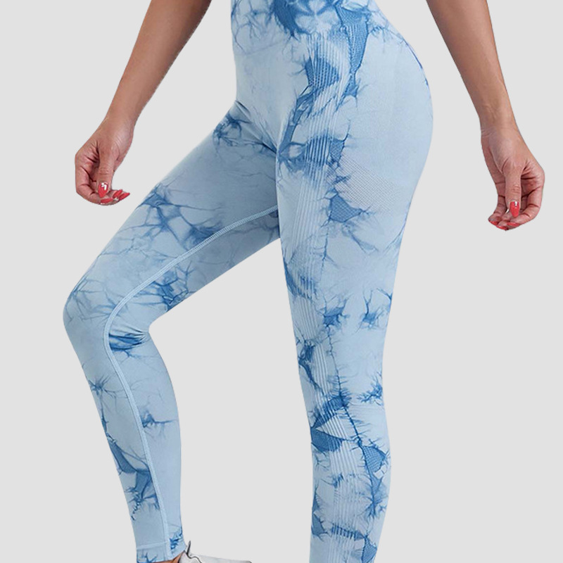 Fitness Yoga Pants Cross-dyed Hip-lifting Womens Sportswear - Image 7