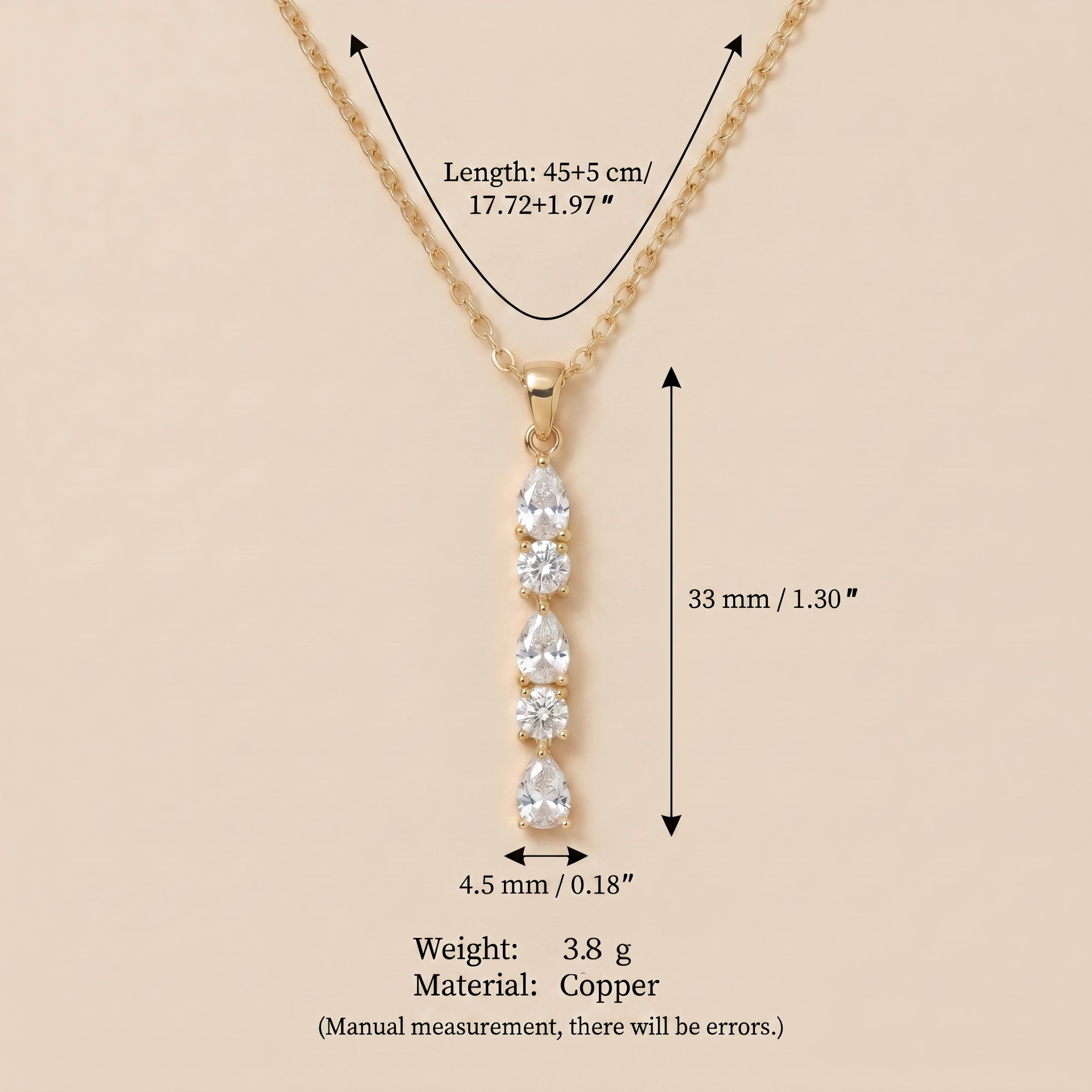 Versatile Pendant Clavicle Chain For Women – Image 3