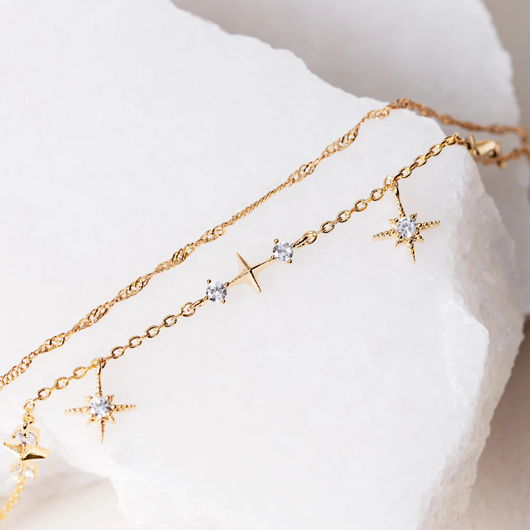Pendant Bracelet Stainless Steel Anklet Fashionable And Trendy Womens Jewelry – Image 7