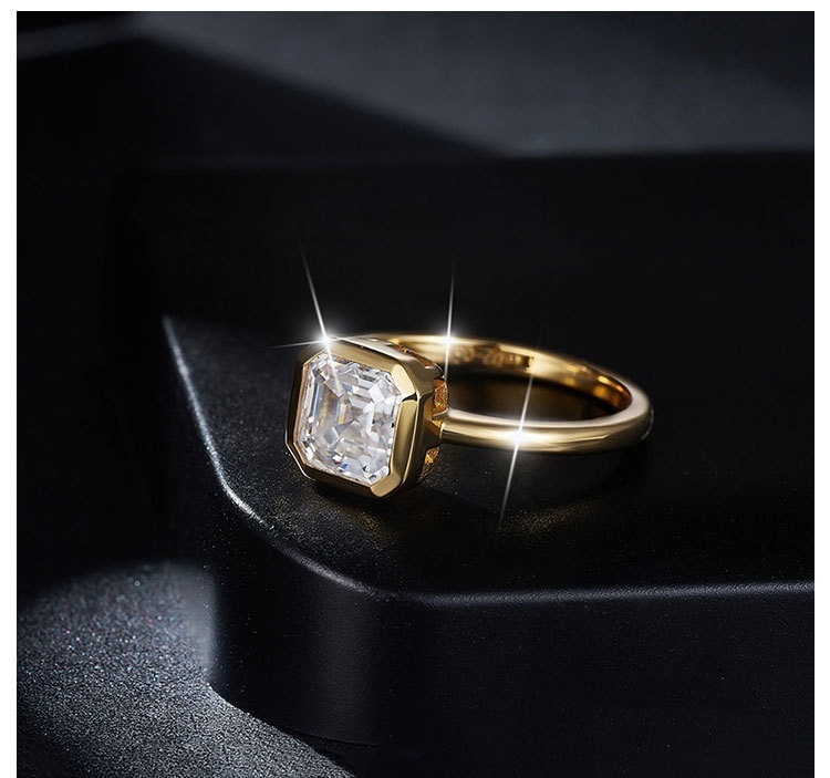 Design A Minimalist Pagoda-cut Diamond Ring - Image 2