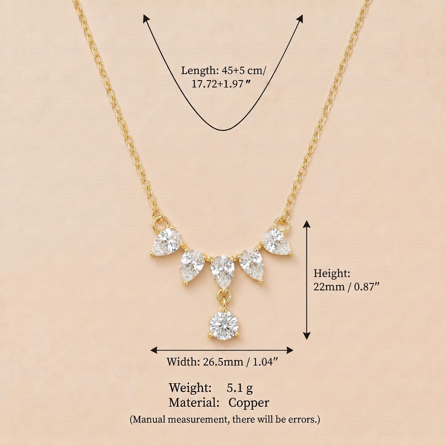 Versatile Pendant Clavicle Chain For Women – Image 8