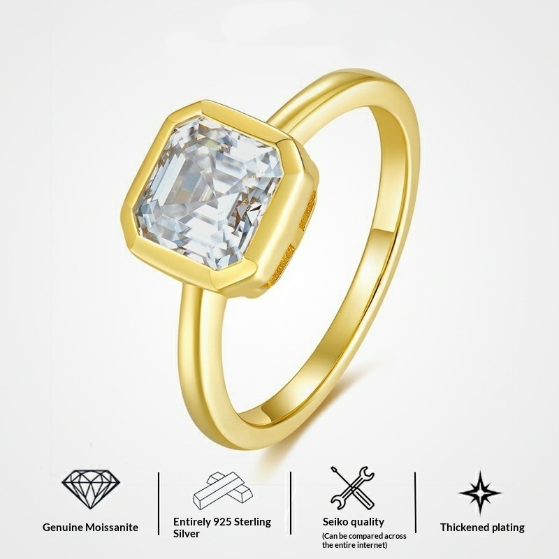 Design A Minimalist Pagoda-cut Diamond Ring - Image 6
